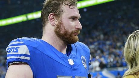 Dan Campbell’s emotional reaction to Frank Ragnow’s shocking retirement at age 29
