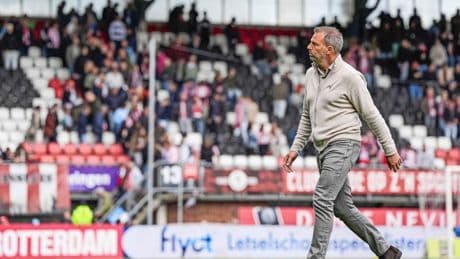 Toekomst trainer Maurice Steijn bij Sparta ongewis
