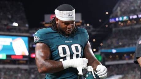 NFL: Jalen Carter (Philadelphia Eagles) nach Spuckattacke zu Geldstrafe und Spiel-Sperre verdonnert