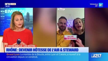 C votre emploi du mercredi 28 mai 2025 -  Rhône, devenir hôtesse de l'air et steward