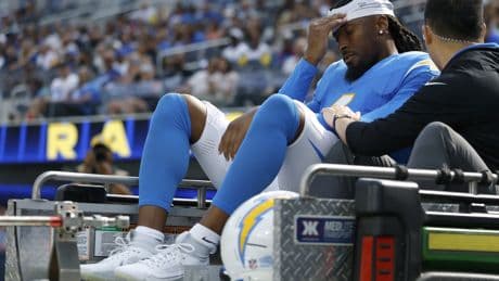 Chargers’ Quentin Johnston hospitalized after sustaining concussion in scary preseason scene