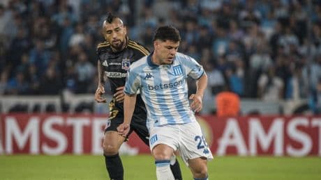 El gesto de Arturo Vidal a la hinchada de Racing que no ha gustado nada en Argentina