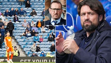 The most unpopular manager in Rangers' history yet somehow bombproof... for now at least. What on earth is it the Ibrox board are seeing in Russell Martin?