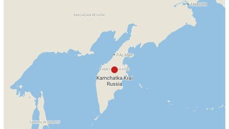 Tsunami threat issued as magnitude-7.4 earthquake rocks Russia’s east coast of Kamchatka