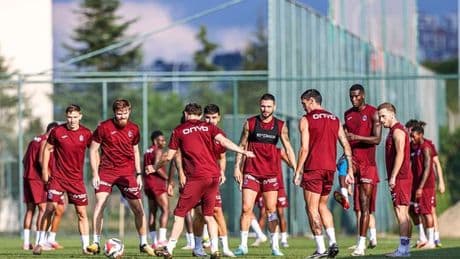 Trabzonspor'da Kasımpaşa maçı hazırlıkları sürüyor