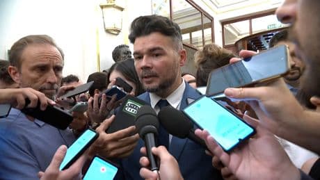 Rufián dice que Sánchez está &quot;tocado&quot; y llama la izquierda a &quot;aprovechar el tiempo que quede&quot;