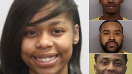 Two years after a pregnant woman was found shot dead, police say they have arrested her killers