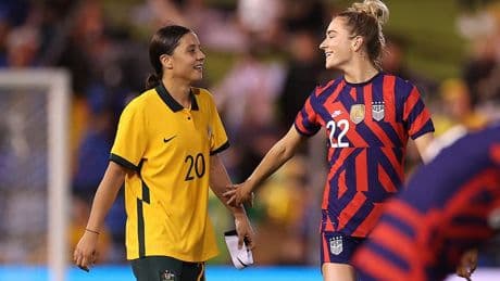 ‘Little Man Is Here’: Sam Kerr, Kristie Mewis Welcome Baby Boy