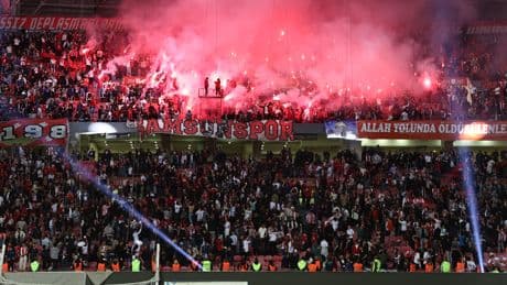 Samsunspor, Avrupa Ligi'ni kutladı