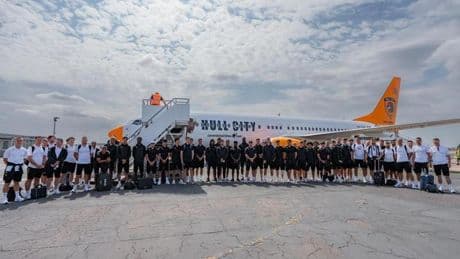 Acun Ilıcalı'nın takımı Hull City, kamp için Türkiye'ye geldi