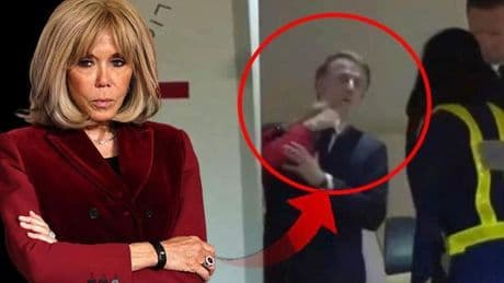 Macron eşinden tokat mı yedi? Dünya gündemine oturan görüntüler