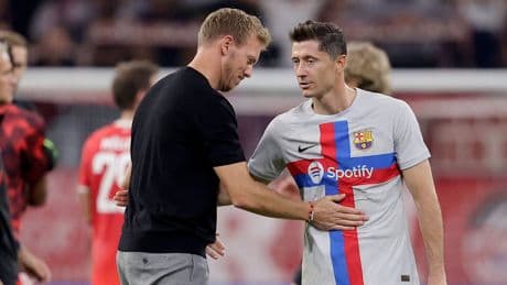 Da kommen Sie nie drauf - In welcher Rubrik Nagelsmann für Lewandowski der Beste ist