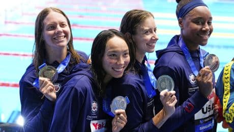 USA swim team members recovering from stomach bug at world championships