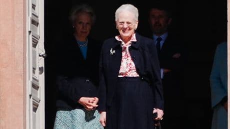 La reine Margrethe du Danemark quitte l'hôpital