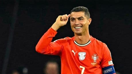 Cristiano Ronaldo equals cult hero’s incredible World Cup qualifying goal record