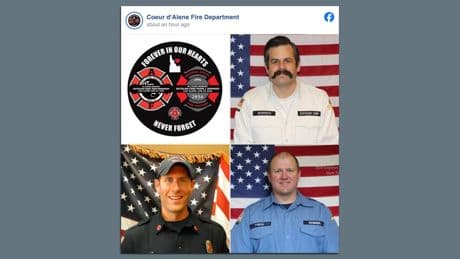Firefighters shot in Idaho ambush identified