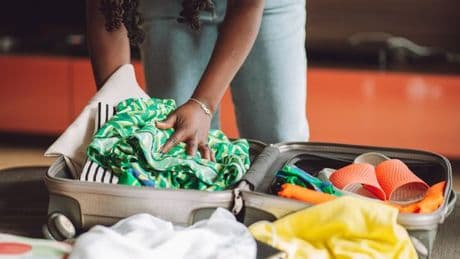 Hand luggage trick lets you pack 'three months' of clothes into a small suitcase