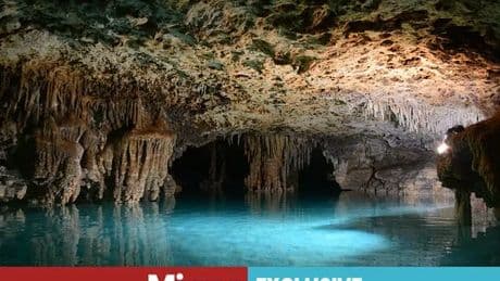 'I visited a magical underwater river and one thing caught me completely off guard'