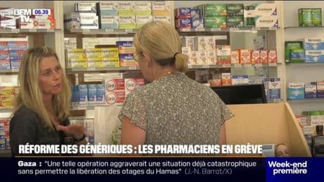 Réforme des génériques: les pharmaciens en grève le 18 septembre puis "tous les samedis à compter du 27 septembre"