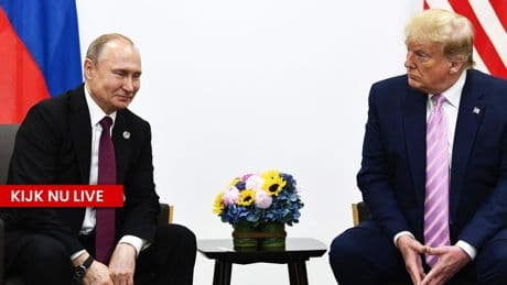 KIJK LIVE: Ontmoeting tussen Donald Trump en Vladimir Poetin voor Oekraïne-overleg