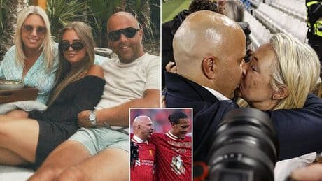 Arne Slot reveals his wife and family's difficulties around his new life as a title-winning manager at Liverpool, where he lives alone
