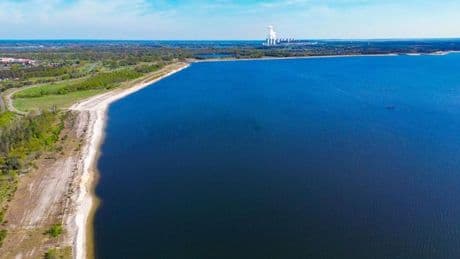 Künstlicher See: Wasserstand des Cottbuser Ostsees um 30 Zentimeter gesunken