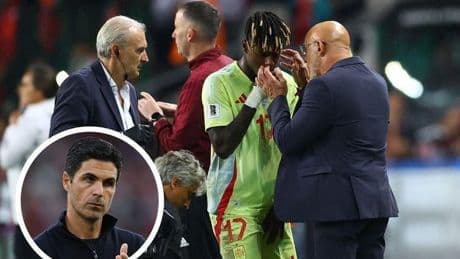 Arteta: «¿Si el Arsenal quiso a Nico? No puedo hablar. Es un pedazo de jugador»