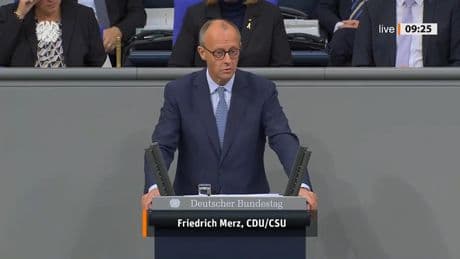 Im Oktober 2024 - So kritisierte Merz die Waffenblockade der Ampel
