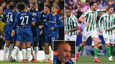 Enzo Maresca fumes over Chelsea's fixture schedule ahead of Conference League final - with Blues in action just THREE days before Real Betis clash