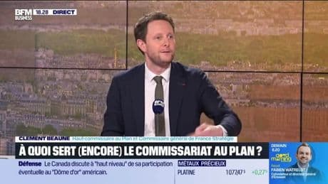 Clément Beaune, haut-commissaire au Plan et commissaire général de France Stratégie