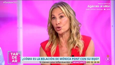 Mónica Pont, emocionada al hablar de su hijo, cuya custodia perdió cuando era niño: "A veces, no luchar es luchar desde otra parte"