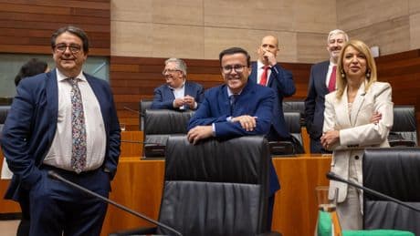 Miguel Ángel Gallardo toma posesión de su escaño en la Asamblea de Extremadura