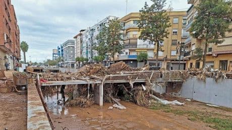 Meteored revela que el barranco de la Saleta arrastró un caudal "casi tan grande" como el del Ebro por Tortosa el 29-O