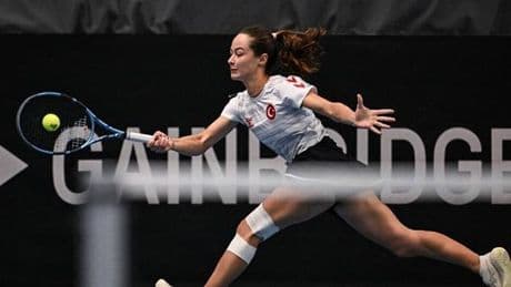 Milli tenisçi Zeynep Sönmez, Madrid Açık'a veda etti