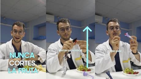 José Manuel Felices, doctor: “Nunca cortes la fruta en horizontal, sobre todo personas con hijos o gente mayor a su cargo”