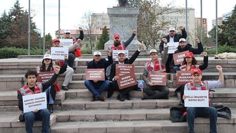 CHP Kırıkkale İl Başkanlığı'ndan 'İmamoğlu' için oturma eylemi: Her gün aynı saatlerde devam edecek
