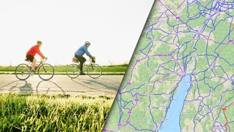 Geheimtipp für Radler: Diese Karte zeigt die besten Fahrradstrecken