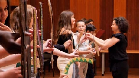 À Guingamp, une chorégraphe fait danser les matières scolaires