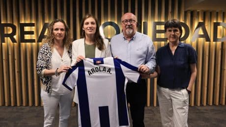 La Real Sociedad sigue reforzándose: Arola Aparicio, fichada hasta 2027