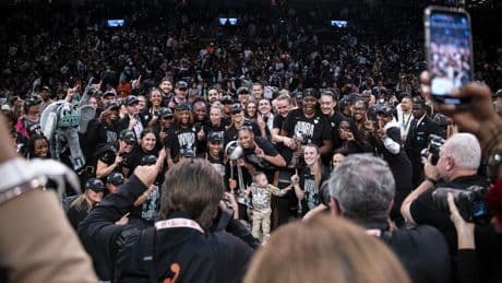 Liberty celebrate title in Washington with ‘amazing’ meeting with Obamas
