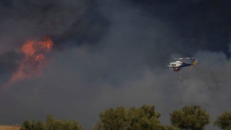 At least two dead as wildfires sweep across southern Europe
