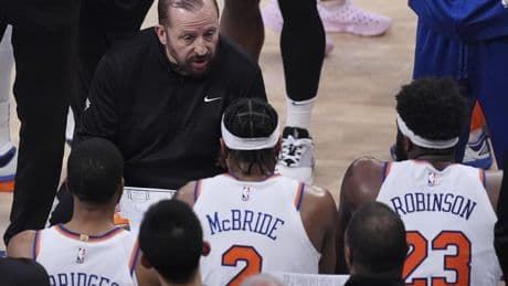 Knicks fire coach Tom Thibodeau after Eastern Conference finals trip, AP source says