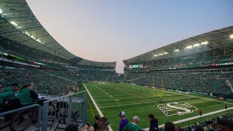 Sask. Roughriders hold their annual fan day at Mosaic Stadium