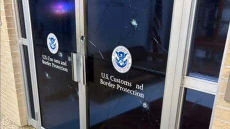 Shooter is killed after opening fire at border agents as they arrived to work