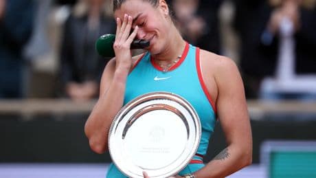 Los planes de Aryna Sabalenka para olvidar su derrota en la final de Roland Garros: &quot;Beberé tequila y comeré gominolas&quot;