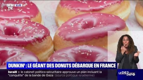 Dunkin': le géant des donuts américain débarque en France