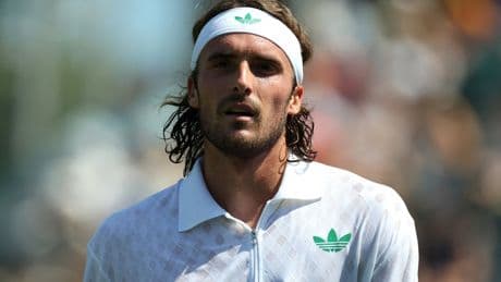 Stefanos Tsitsipas retires injured in Wimbledon first round