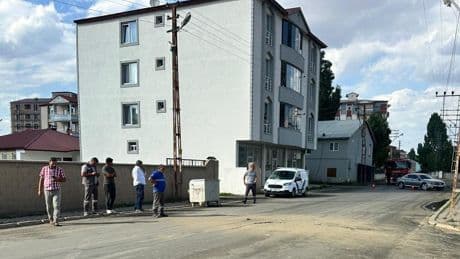 Erzurum'da gaz sızıntısı şüphesiyle mahalle sakinleri tahliye edildi