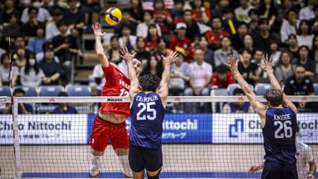 A Milli Erkek Voleybol Takımı ABD'ye mağlup oldu