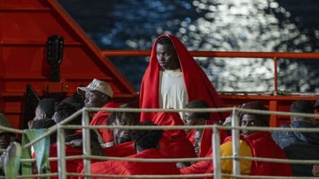 Rescatados 176 inmigrantes a 476 kilómetros de Gran Canaria, uno de ellos fallecido
